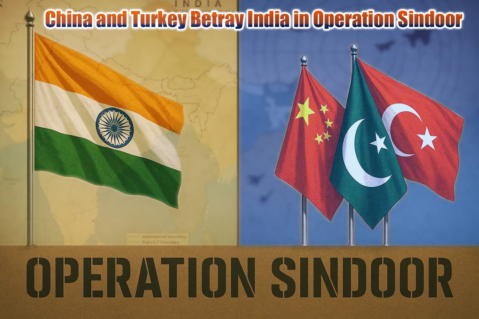 China and Turkey Betrayal in Operation Sindoor.