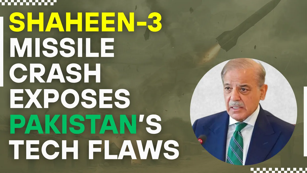 Shaheen-3 Missile Crash Exposes Pakistan’s Tech Flaws